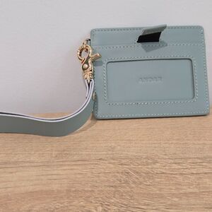 Andar The Denner Wristlet Leather Wallet Cove ID Card Pull Minimalist RFID NEW